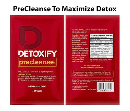 Shootclhear - Detoxify readyclean Detox Drink, Herbal Precleanse Pills, 6 Panel Test, Detox