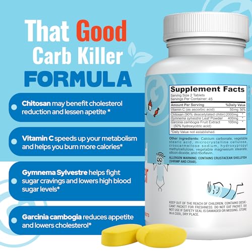 That Good Supp Co That Good Carb Killer - Carb Blocker Pills for Weight Maintenance Goals