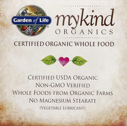 Garden of Life Organics Women 40+ Multivitamin, Vegan, 120 Tablets