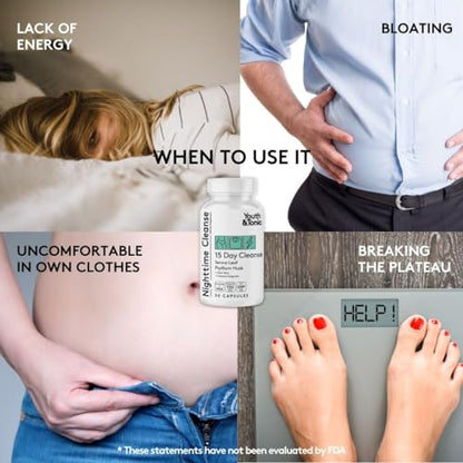 Sculpt Shred Cleanse Detox as 3x Action Diet Pills for Puffiness Belly Bloating & Loss of Waste