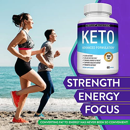 Toplux Keto Pills Ketosis Diet - Natural Ketosis Using Ketone & Ketogenic Diet, Support