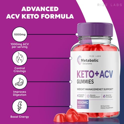 Metabolic Solutions Keto ACV Gummies, Metabolic Solutions Keto+ACV Gummies for Weight Health