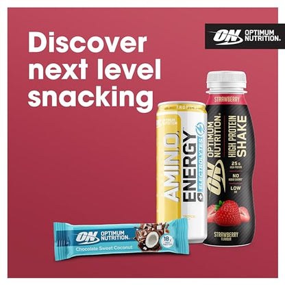 Optimum Nutrition High Protein Shake Bottles, Ready To Drink Healthy Snacks, No added