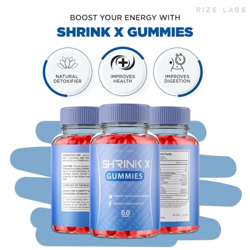 rize labs Shrink X - Shrink X Gummies Weight Loss, Shrink X Keto ACV Supplement