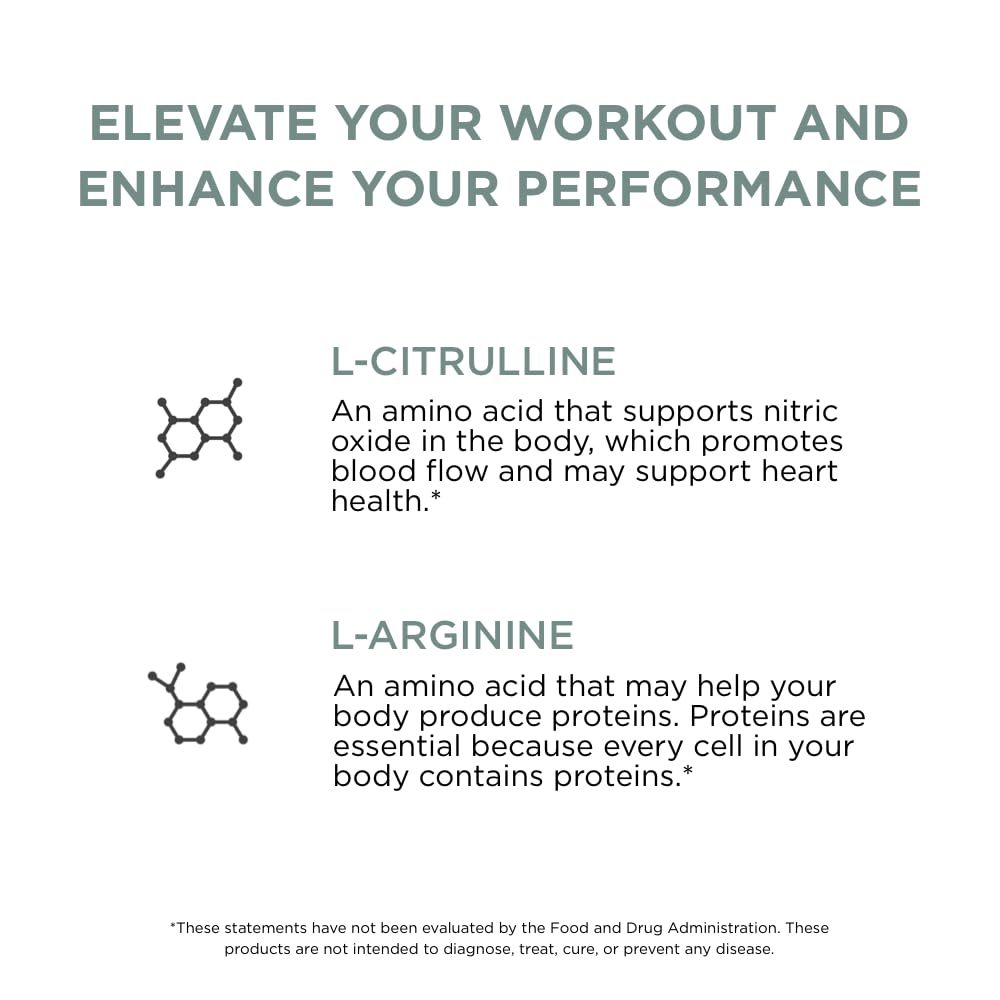 Pure for Men Pump Enhancer | Pre Workout Supplement for Muscle Pump, Stamina