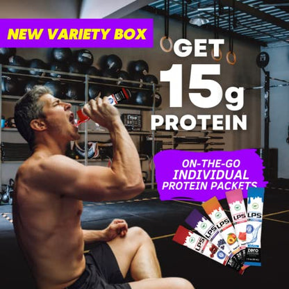 Nutritional Designs LPS Liquid Collagen & Whey Protein Supplement - Non-GMO Drink