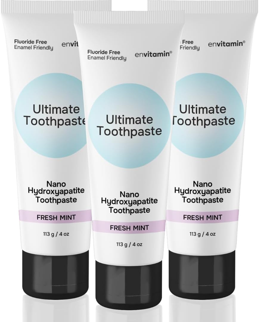 Nano Hydroxyapatite Toothpaste 3 Pack & Ultimate Multivitamin