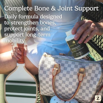 Zen Principle Zengility® Joint Support & Bone Strength Supplement – 3 Bottle Bundle