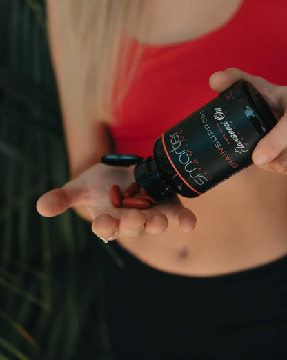 Nootropic Brain Support with Alpha GPC, L-Tyrosine & ALCAR, 60 Softgels | Brain fuel with flaxseed oil to support focus, memory, mental clarity and alertness; berry-flavored liquid softgels.