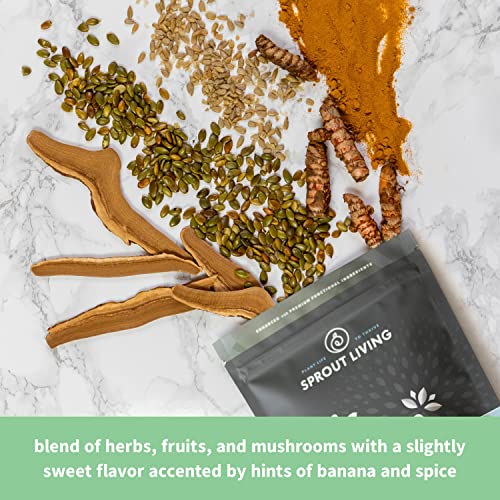 Sprout Living, Epic Protein, Plant Based Protein & Superfoods Powder, Real Sport