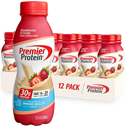 Premier Liquid Protein Shake -24 Vitamins & Minerals/Nutrients to Support Immune Health