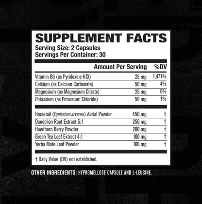 Dry-XT Water Weight Loss Diuretic Pills - Natural Supplement for Reducing Water Retention