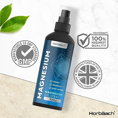 Magnesium Spray for Restless Legs, Muscles, Sleep | 100ml | Magnesium Chloride Oil
