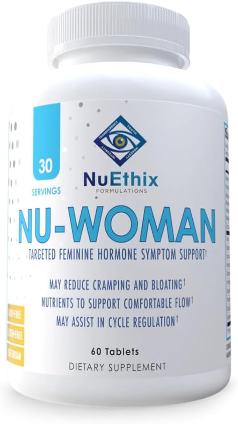 NuEthix Complete Women’s Health Bundle – Hormone, Detox, and Adrenal Support – Nu-Woman, Opti-Pure & Cort-Eaze