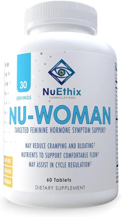NuEthix Complete Women’s Health Bundle – Hormone, Detox, and Adrenal Support – Nu-Woman, Opti-Pure & Cort-Eaze