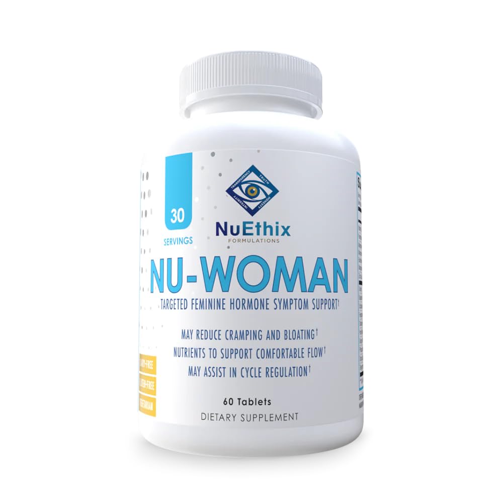 NuEthix Formulations Chasteberry Double Strength 50mg, May Help Balance Estrogen Dominance and May Help Support Menstrual Cycle, 60 Servings