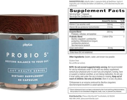 Plexus Gut Health System | Slim Microbiome Activating, Bio Cleanse & ProBio 5 | Supports Gut Health, Digestive Wellness, Metabolic Function & Overall Well-Being | Vegan, Gluten-Free, Non-GMO