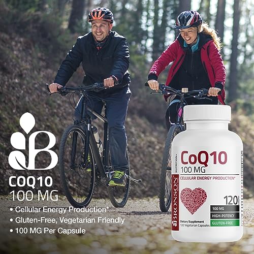 Bronson CoQ10 100 MG High Potency Cellular Energy Production, 60 Vegetarian Capsules