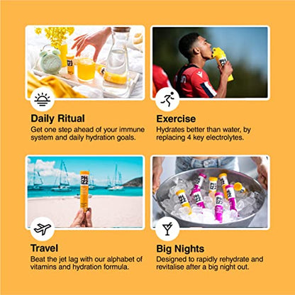 Phizz Electrolytes, Multivitamin & Hydration Tablets - 20 Effervescent Rehydration Electroly