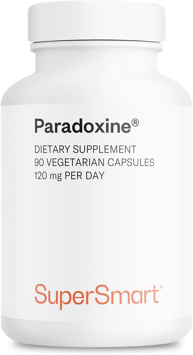 Supersmart - Paradoxine 120mg per Day - Grains of Paradise Supplement (Aframomum melegueta) with 6-Paradol | Non-GMO & Gluten Free - 90 Vegetarian Capsules