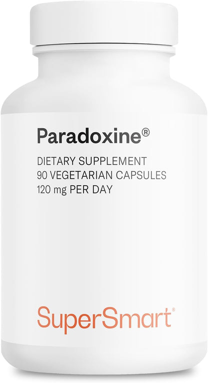 Supersmart - Paradoxine 120mg per Day - Grains of Paradise Supplement (Aframomum melegueta) with 6-Paradol | Non-GMO & Gluten Free - 90 Vegetarian Capsules