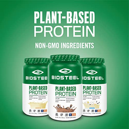 BioSteel Plant-Based Protein Powder, Sugar Free, Vegan and Non-GMO Post Workout