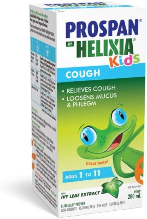 Helixia Prospan Children's Cough Syrup Ages 1 to 11 (200ml Large Size) (200ml)