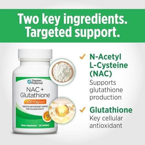 DOCTORS' PREFERRED Liver Defense with Milk Thistle & NAC + Glutathione
