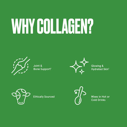 Bulletproof Unflavored Collagen Protein Powder, 17.6 Ounces, Grass-Fed Collagen Peptides