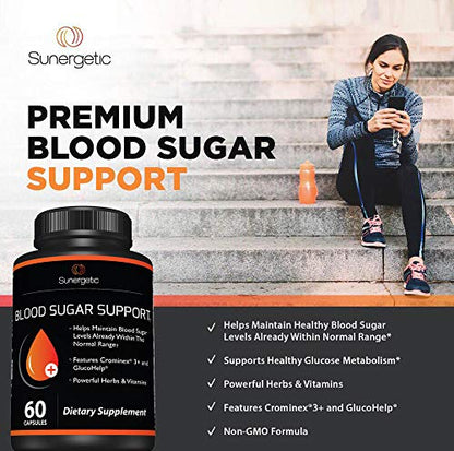 Premium Blood Sugar Support Supplement–Supports Healthy Blood Sugar Levels Already