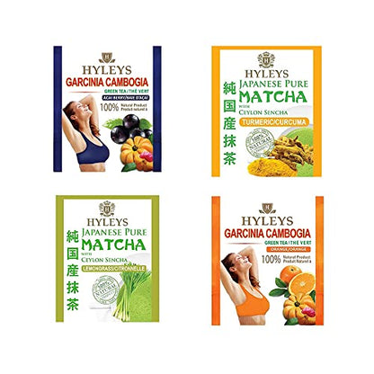 HYLEYS Tea for Cleanse and Weight Loss - New 14 Day Weight Loss Kit - 42 Tea Bags