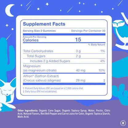 FIRST DAY Teen's Multivitamin, Calming Magnesium & Brain Focus Gummies | Daily Nutrients, Mood, & Focus | Clean Label Project Verified® | Vegan | 30-Day Supply