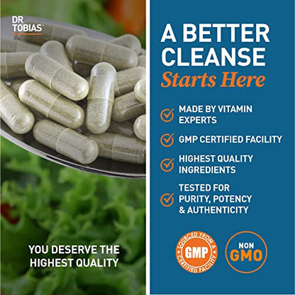 Dr. Tobias Colon 14 Day Cleanse, Advanced Gut Cleanse Detox (1-2 Daily)