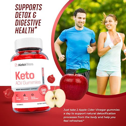 (3 Pack) Keto Bites, Keto Bites ACV Gummies, Keto Bites Gummies Keto ACV, Keto Gummy