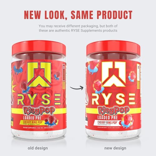 Ryse Loaded Pre Workout Powder Supplement for Men & Women | Pumps, Energy, Focus