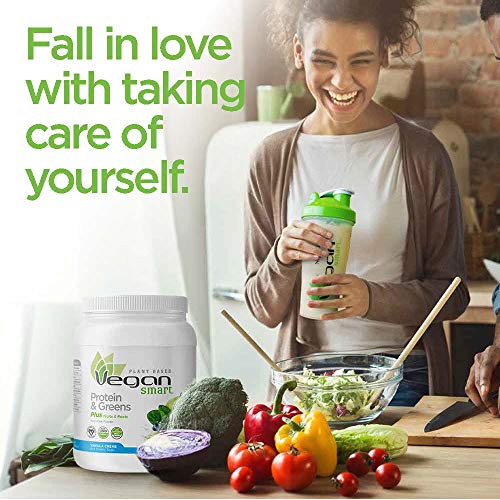 Vegansmart Plant Based Vegan Protein Powder by Naturade, All-in-One Nutritional Shake