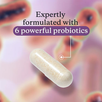PetLab Co. Probiotics for Cats, Gut & Digestive Support, 30 Capsules | 6-strain blend with 2.1 billion CFUs and pumpkin prebiotic to support digestive function and healthy stool