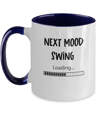 Gag Menopause Mug, Menopause Two Toned Coffee Cup, Funny Menopause Presents