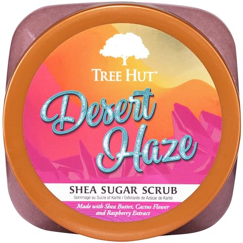 Tree Hut Desert Haze Shea Sugar Exfoliating & Hydrating Body Scrub, 18 oz