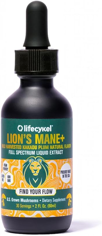 Life Cykel Lion's Mane +Reishi+ Shiitake 2 Fl oz Bundle