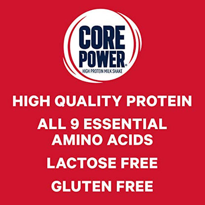 Core Power Fairlife 26g Protein Milk Shakes, Ready To Drink for Workout Recovery, Strawberry