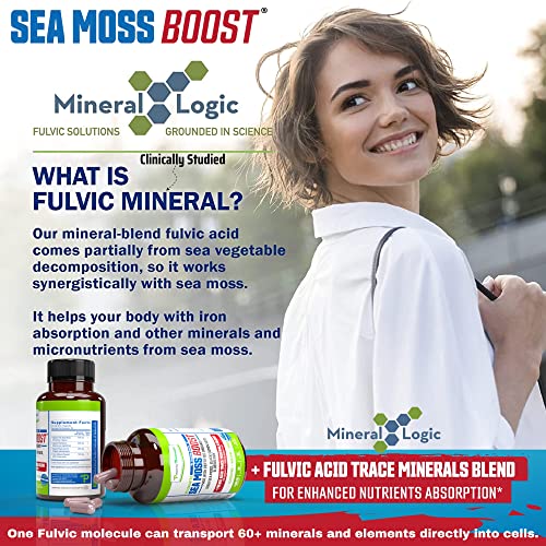 Power By Naturals Sea Moss Advanced with Black Seed Oil & Elderberry Capsules
