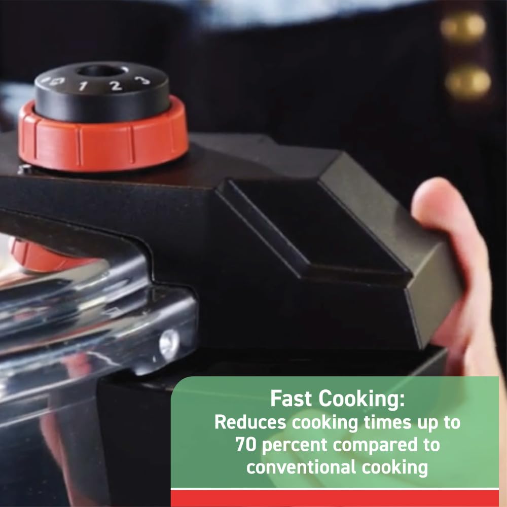 T-fal Pressure Cooker Aluminum Pressure Canner, 22 Quart, 3 PSI Settings, Cookware