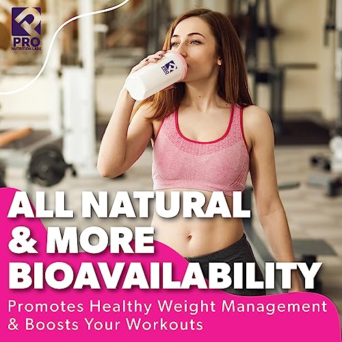 PRO NUTRITION LABS Whey Protein Vanilla Powder for Women - Supports Lean Muscle
