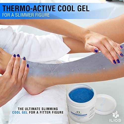 SlimSpa Cyro-Slim Cold Gel With Ilios Wrap - Skin Firming & Tightening Cryo Gel Solution