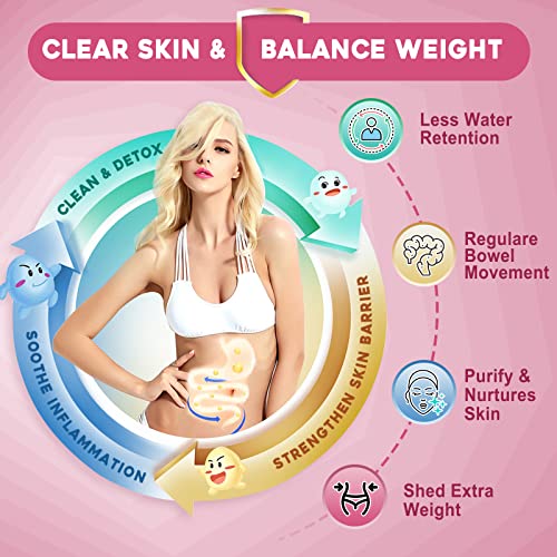 Probiotics for Women Probiotic Powder Supplement - Prebiotics and Probiotics for Weight Loss