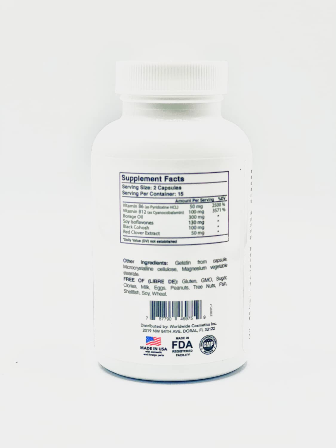 Menopause Supplement 30 Capsules.